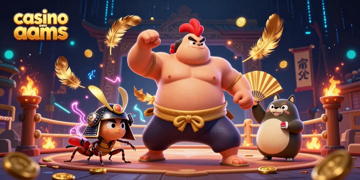 Scopri il mondo dei bonus nei casino non AAMS, con un vibrante torneo di combattimento tra un gallo e un grillo