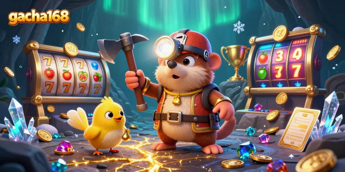 Engage in exciting slot action with gacha168, where treasure awaits!