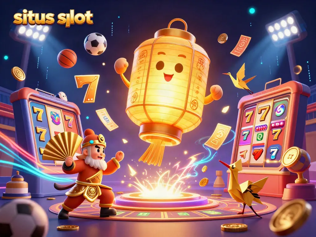 Experience the thrill of situs slot with vibrant characters and action-packed slot elements.
