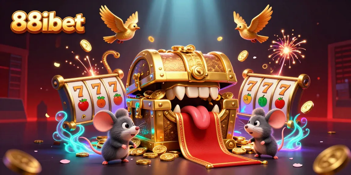 Score big with the vibrant adventure scene showcasing 88ibet's rich gaming experience in a 3D illustration.