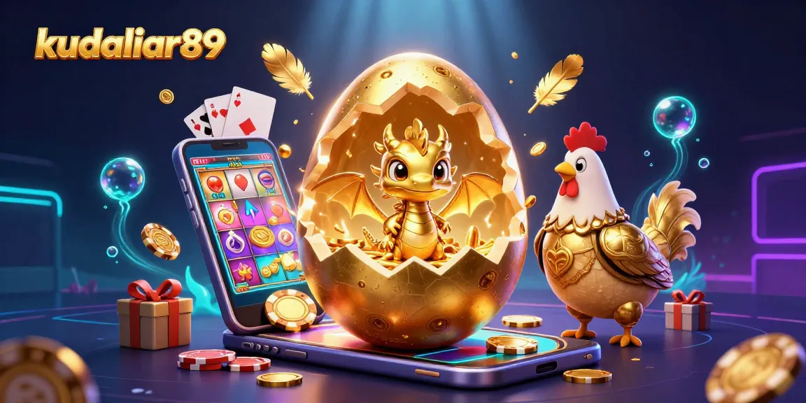 Engage with the thrilling slots experience at kudaliar89, featuring dazzling golden elements and vibrant animations.