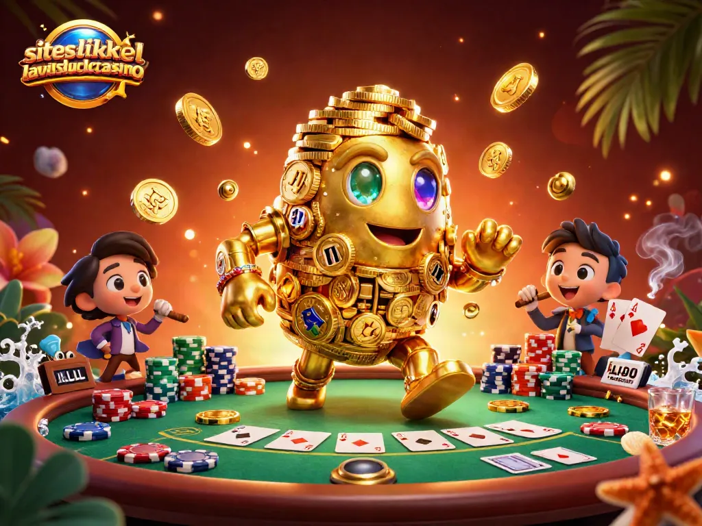 Play exciting games at siteslikelavishluckcasino with a dynamic golden golem and poker elements.