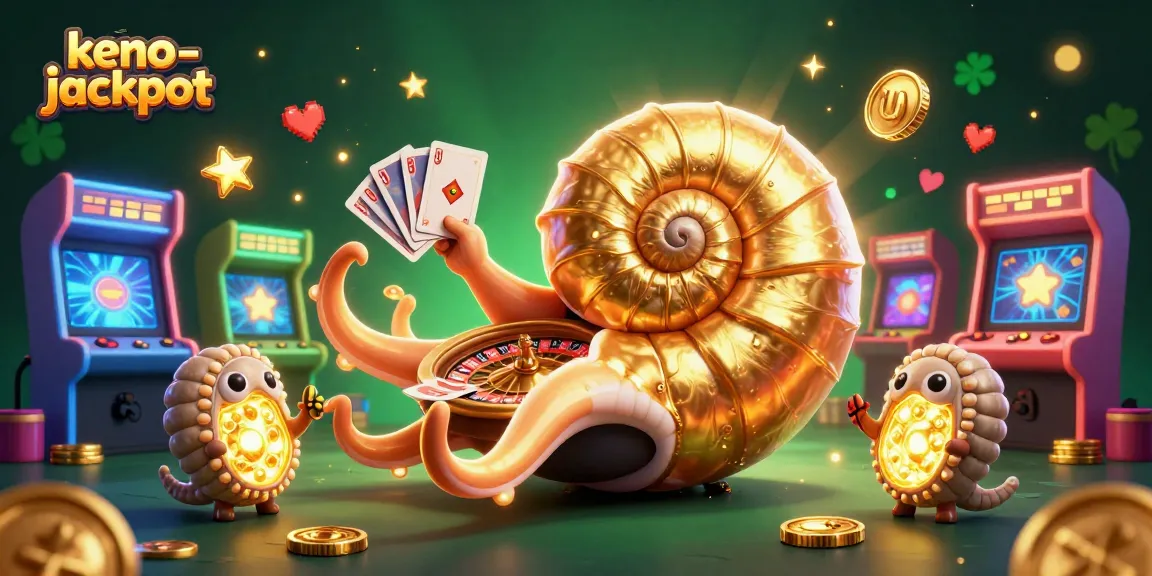 Experience thrilling keno-jackpot adventures while playing with vibrant 3D gaming elements.