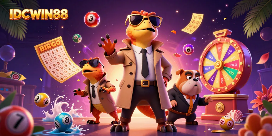 Experience thrilling moments at IDCWIN88 with raptors in disguise and vibrant gambling elements in action.
