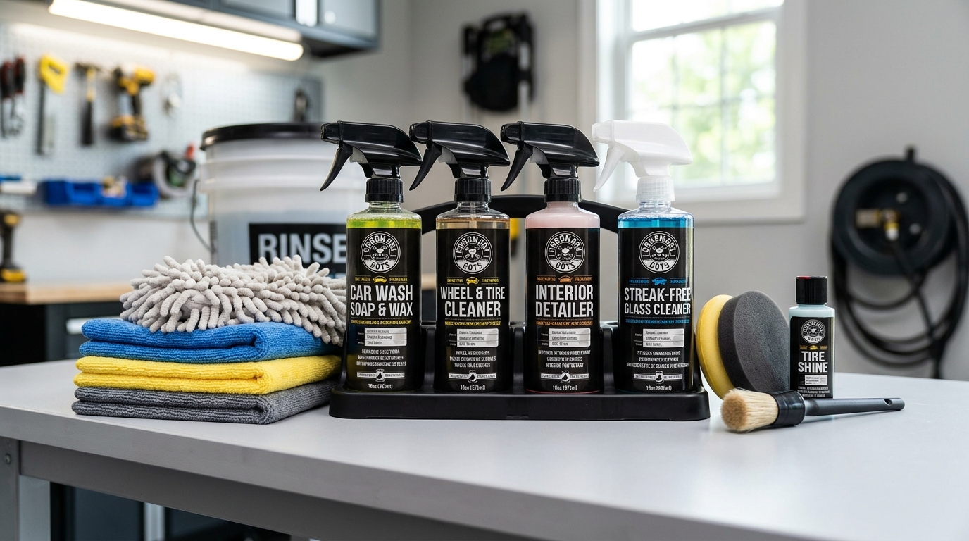 SAI CHE Beginner Car Detailing Kit for Easy Professional Results