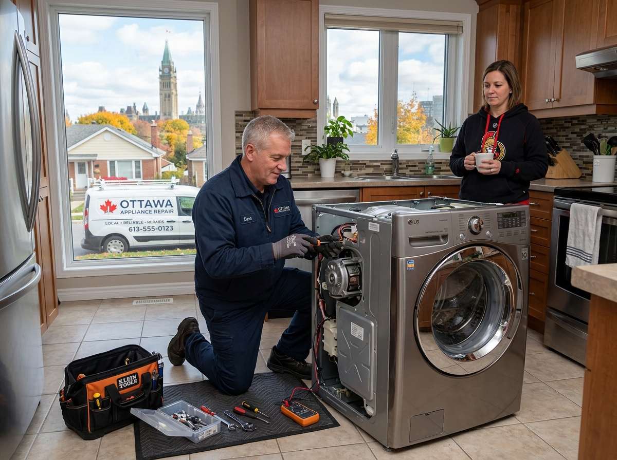 Ottawa Appliance Repair for Kitchens & Laundry Appliances