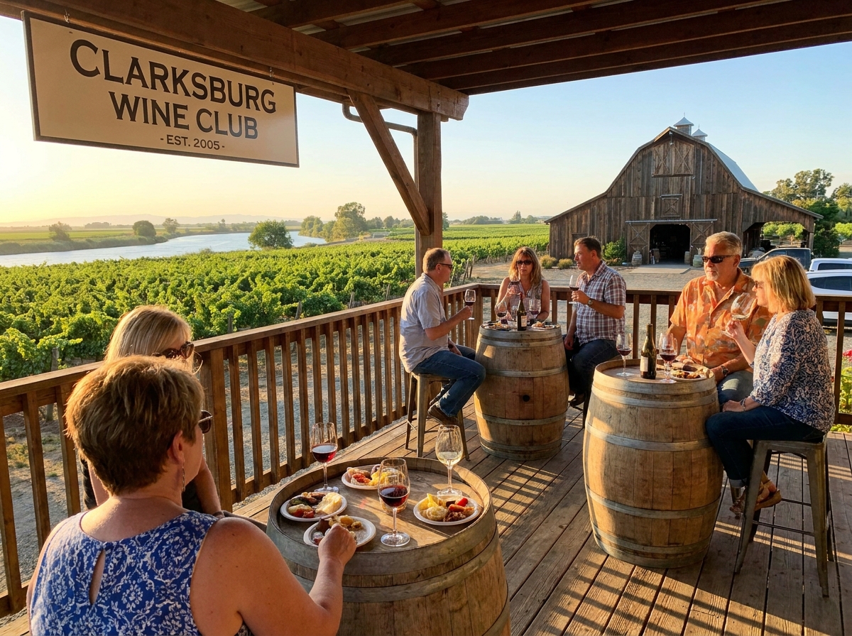 Wine club Clarksburg California Experience the Best Local Wines