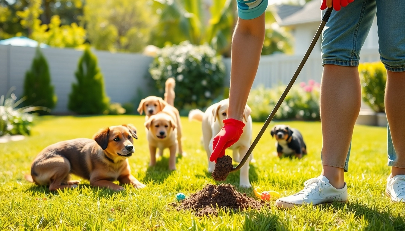 Expert dog poop removal near me ensuring a clean garden space for pets and families.