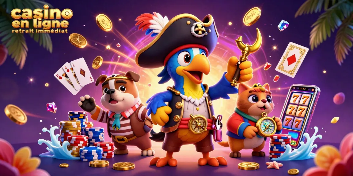 Créez votre victoire avec le casino en ligne retrait immédiat, où des pirates et jackpots se rencontrent.