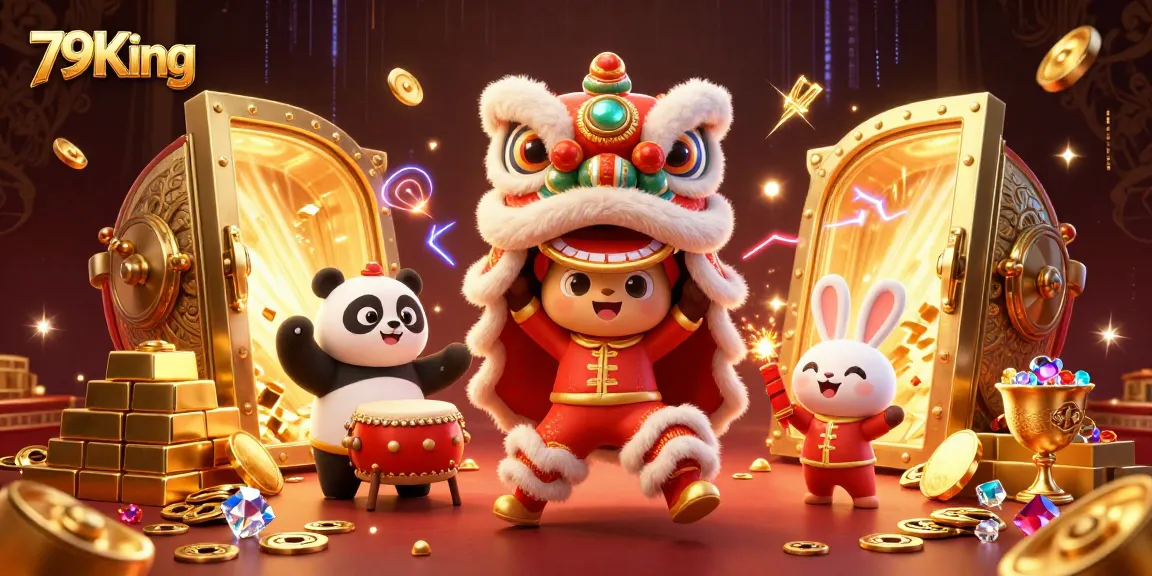 Experience exciting wins at 79King casino with dazzling visuals and vibrant characters.