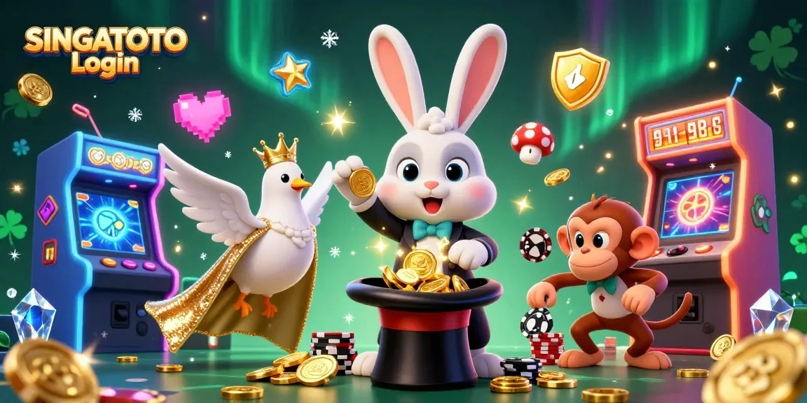 Login SINGATOTO untuk memenangkan jackpot sambil bermain dengan suasana kasino yang magis.