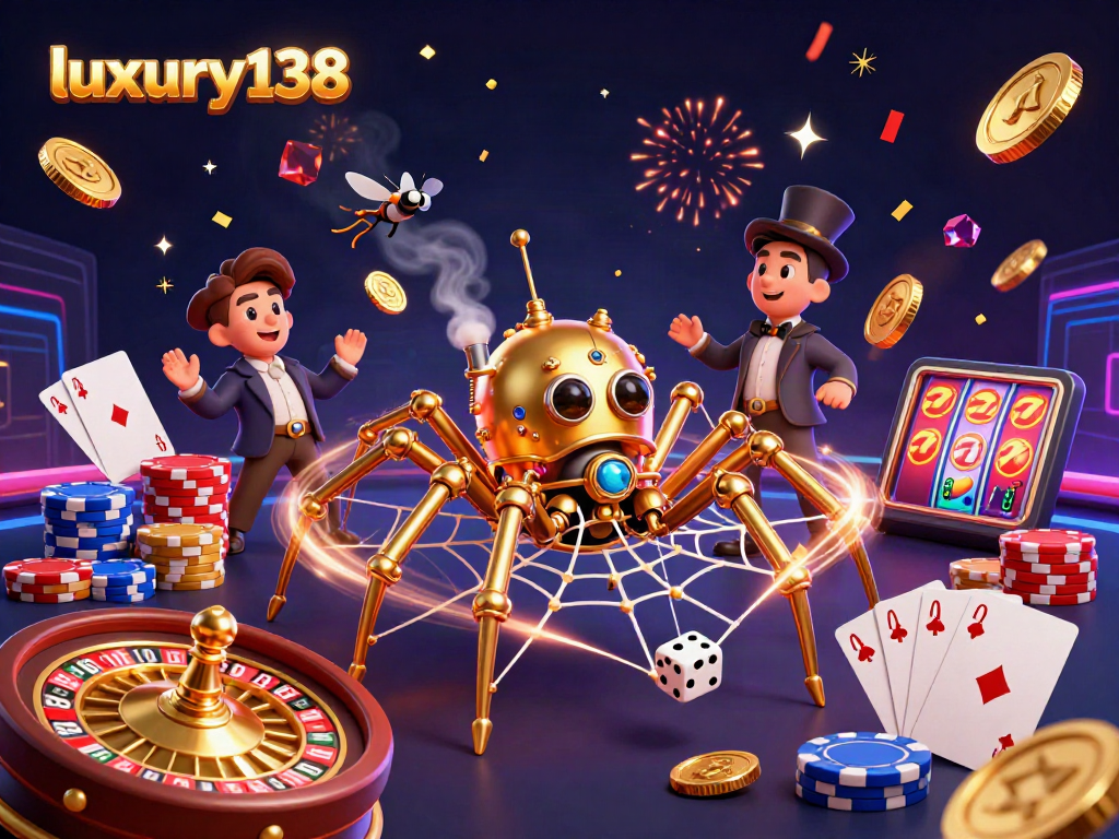 Luxury138: Menang di permainan kasino dengan tampilan yang meriah dan menarik.