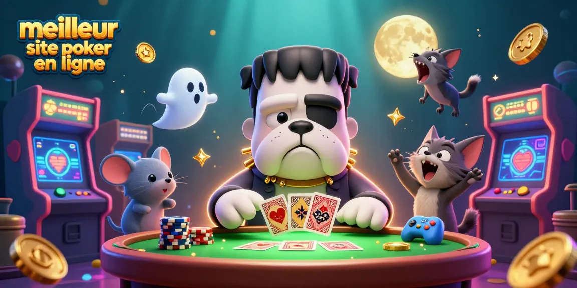 Parties de poker palpitantes sur le meilleur site de poker en ligne avec des éléments captivants et dynamiques.