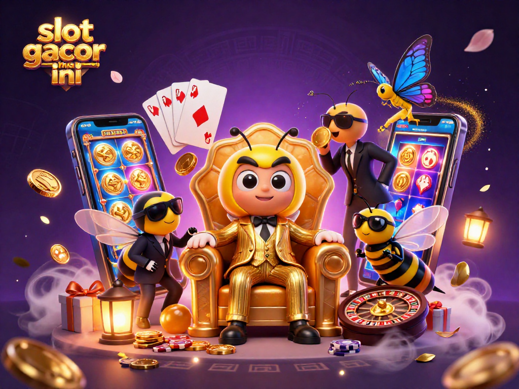Experience the thrill of slot gacor malam ini with dynamic gaming elements and vibrant casino visuals.