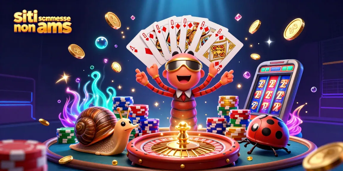 Giocare nei siti scommesse non AAMS con una festa di carte e gettoni colorati.