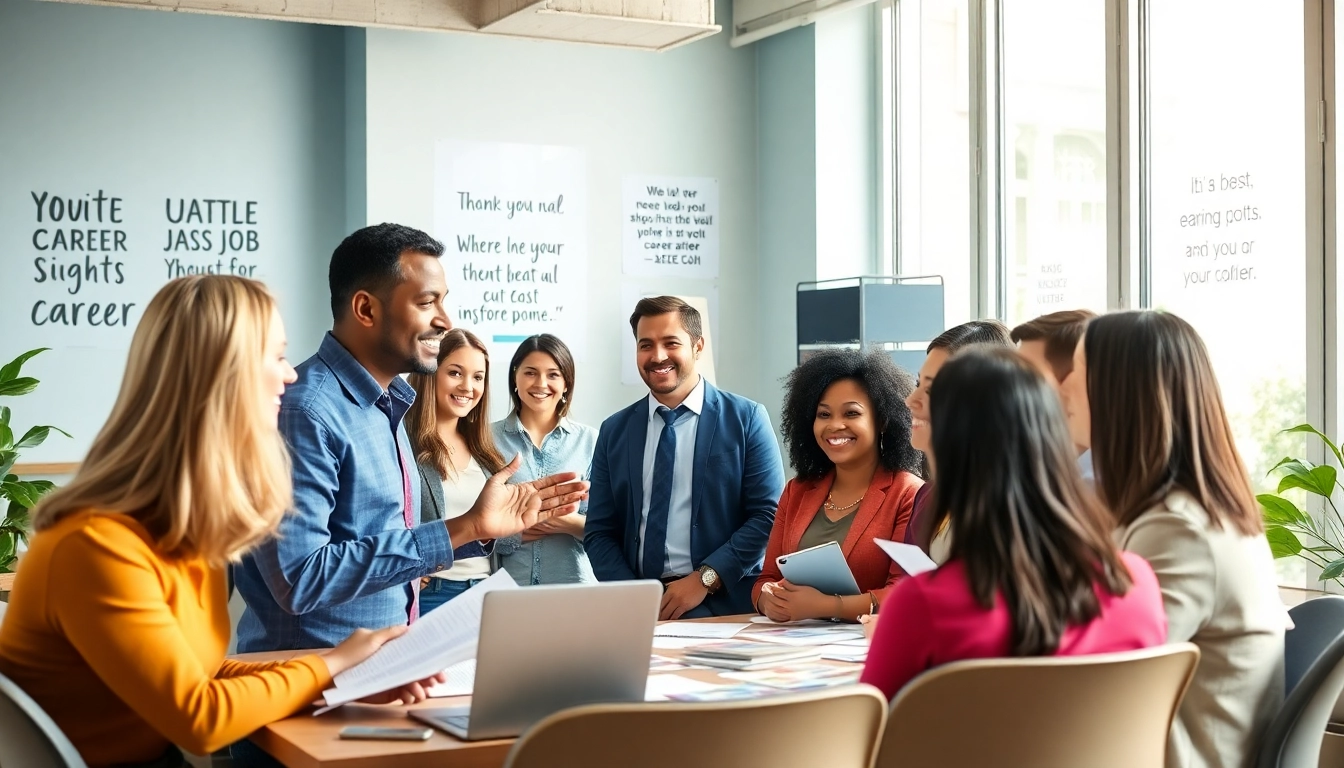 How to find my perfect career guidance in an inspiring office setting.