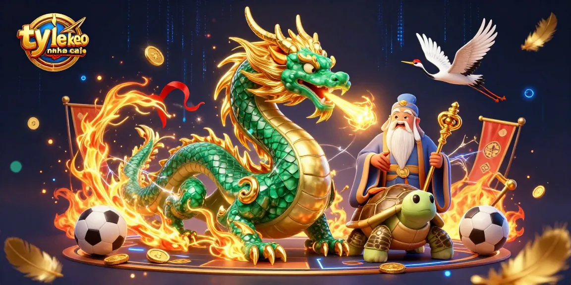 Engage with ty le keo nha cai and visualize dynamic sports betting scenarios featuring vibrant characters.