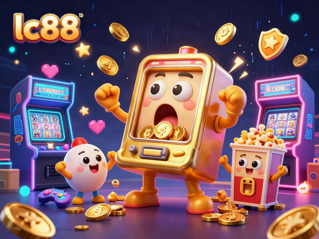 Spin the lc88 slot machine to win stunning jackpots amid vibrant gaming elements.