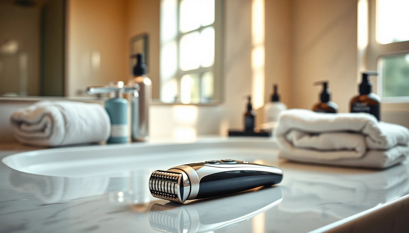 Use the one blade electric shaver for a precision shave with its sleek design and modern features.