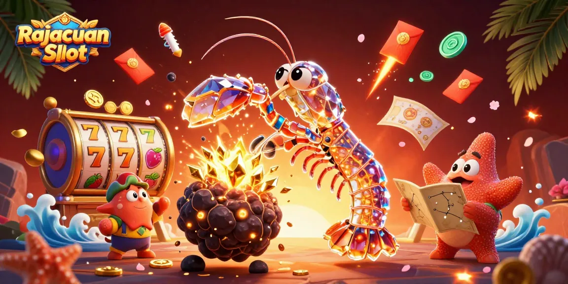 Menangkan jackpot di Rajacuan Slot dengan 3D kartun yang memukau dan simbol keberuntungan.