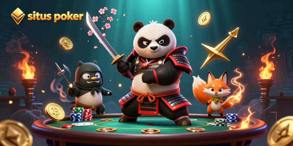 Menangkan permainan situs poker dan rasakan pengalaman seru bersama karakter menarik!