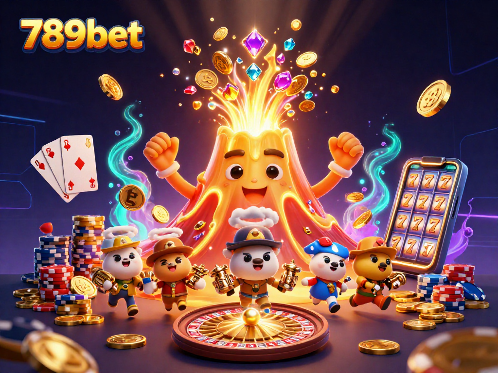 Engage with 789bet's thrilling casino scene with golden eruptions and treasures!