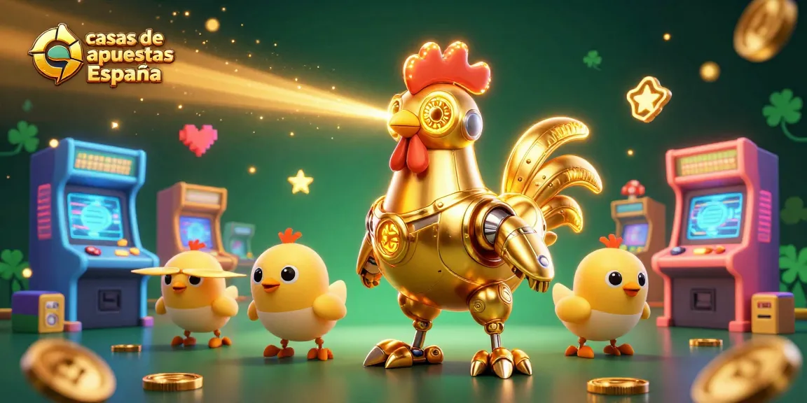 Aventúrate en las casas de apuestas España con este emocionante diseño 3D lleno de acción y elementos de juego.
