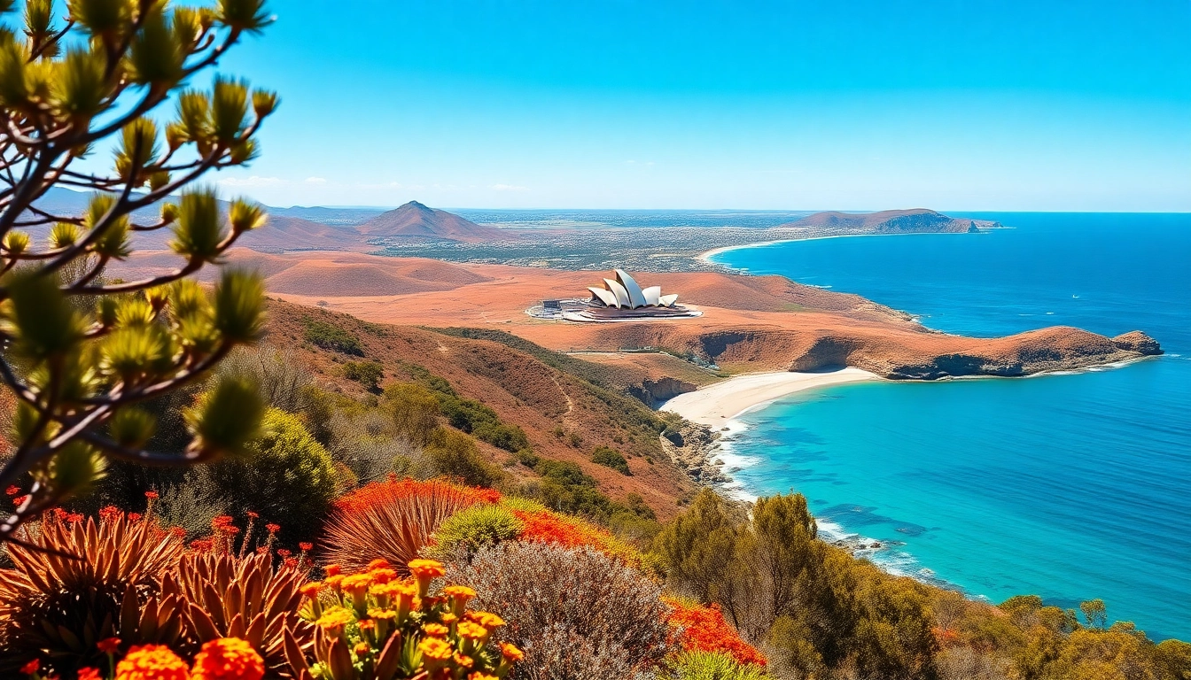 Experience the breathtaking beauty of Australia with diverse landscapes and the iconic Sydney Opera House.