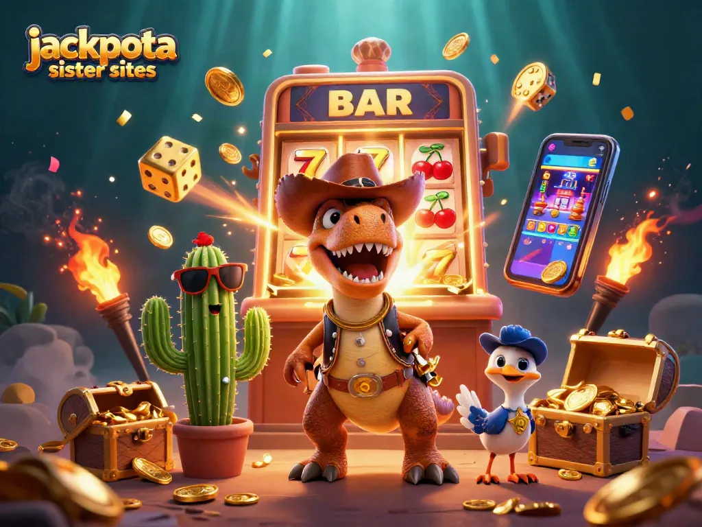 Experience top jackpota sister sites with exciting games and vibrant casino elements.