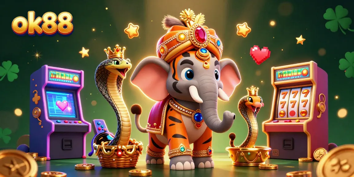 Engage with exciting ok88 casino games in a vibrant world of colors and characters.