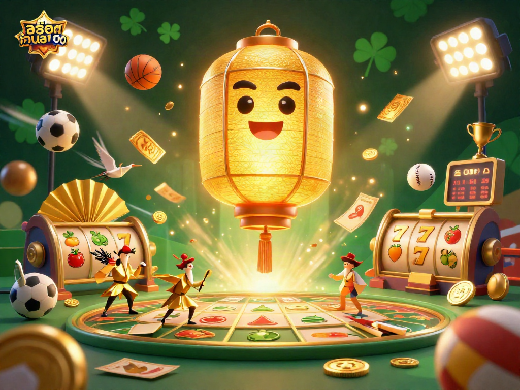 Experience thrilling gaming with the vibrant สล็อตเว็บตรง100 casino illustration showcasing dynamic elements.