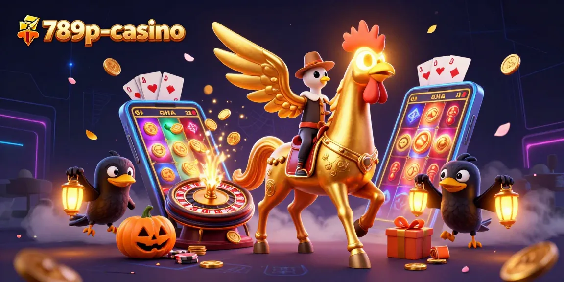 Experience thrilling action at 789p-casino with vibrant slot games and engaging characters.