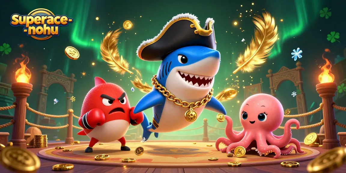 Experience thrilling moments in superace-nohu with engaging characters in a vibrant casino setting.