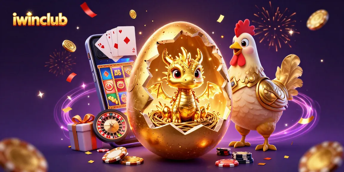 Join iwinclub and enjoy the thrilling casino excitement of a golden dragon guarding fortune!