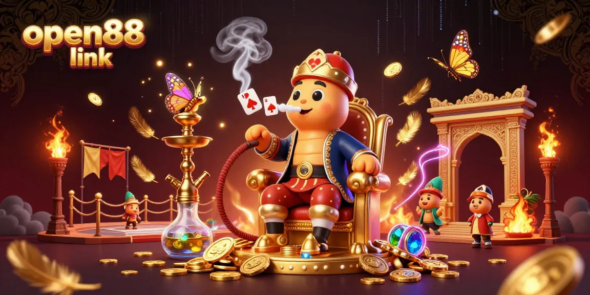 Engage in thrilling gameplay with open88 link at a vibrant 3D casino, featuring captivating characters and action.
