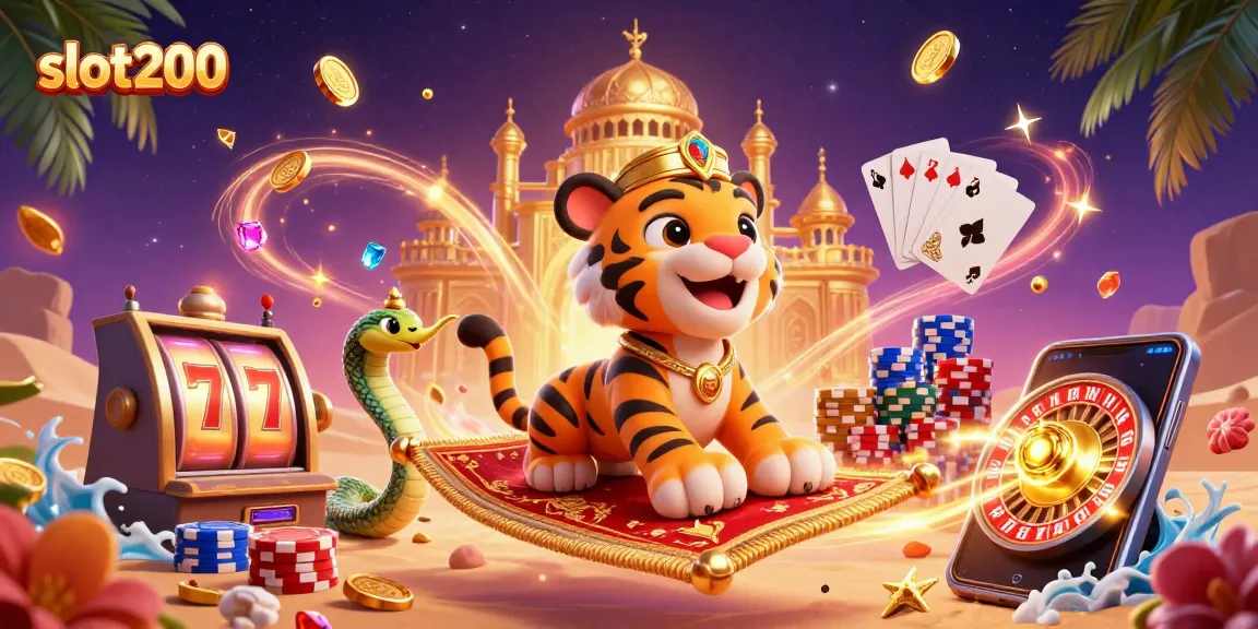 Permainan slot200 yang menampilkan sultan harian di atas karpet terbang sambil meraih kemenangan jackpot.