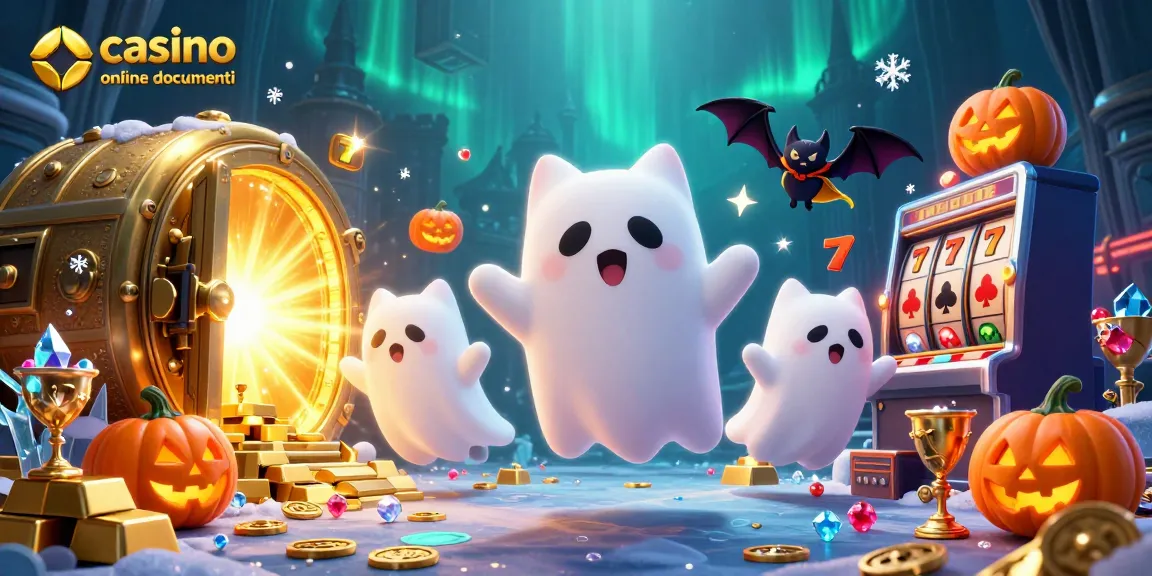 Giocate in un casino online senza documenti con gatti fantasmi e ricchezze scintillanti di monete