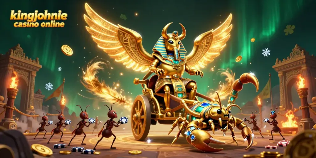Join the thrilling action at kingjohnnie casino online with colorful characters from the gaming world.