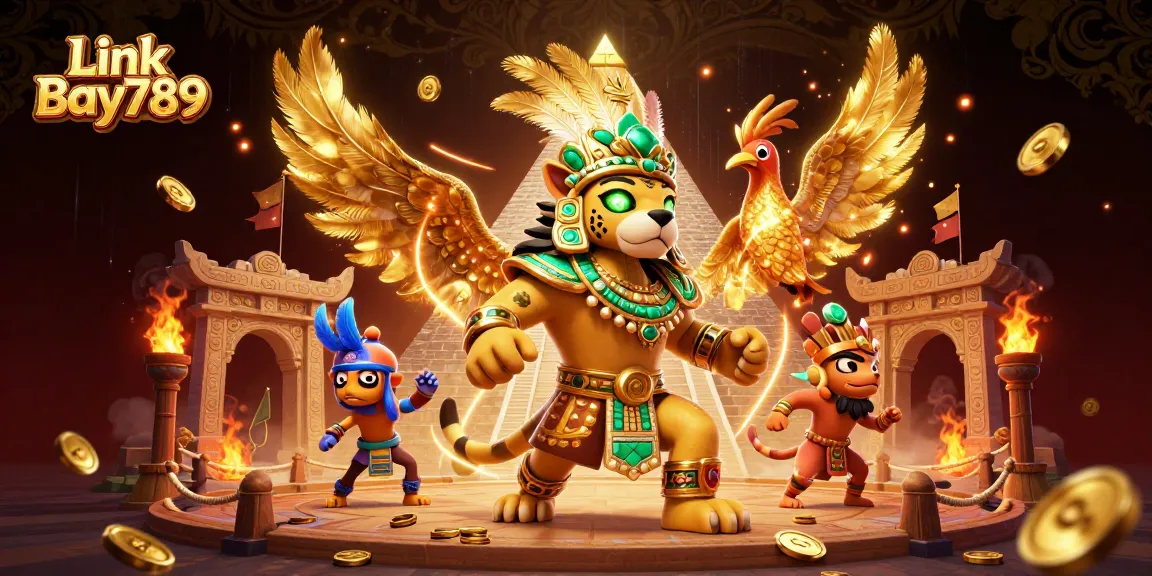Experience thrilling gameplay at Link Bay789 showcasing a vibrant, action-packed casino world.