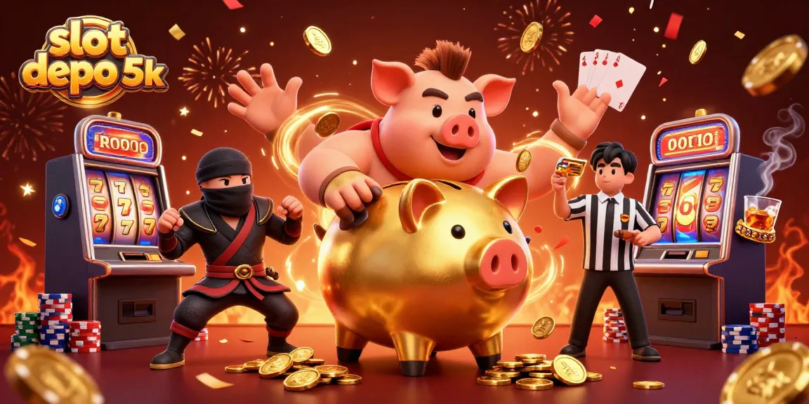 Menang besar dengan slot depo 5k, permainan slot minimal deposit 5000 yang seru.